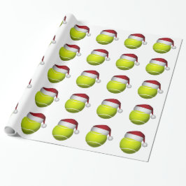 Papel De Regalo Pelota de tenis de navidades