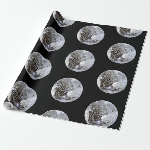Papel De Regalo Pelota disco espejada 1