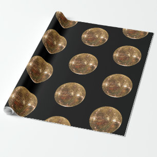 Papel De Regalo Pelota disco espejo 2