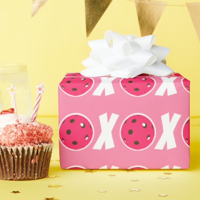 Papel De Regalo Pelotas de pelotas de pollo de San Valentín XOXO (Fiesta de cumpleaños )