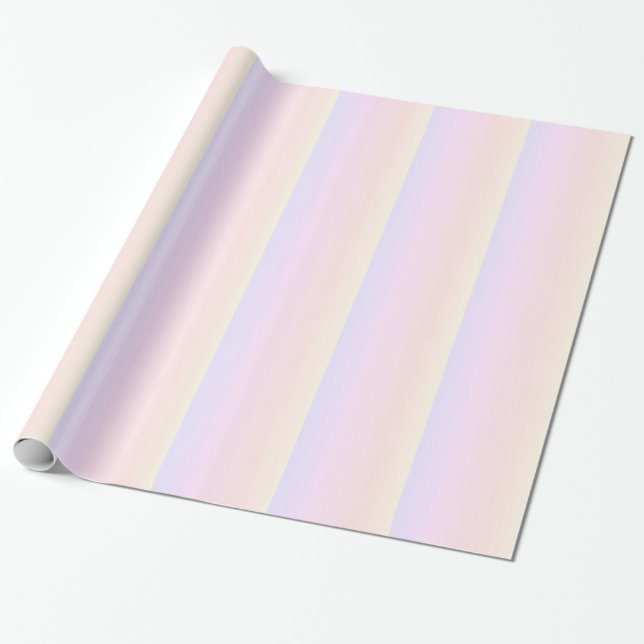 Papel De Regalo Pendiente en colores pastel (Desenrollado)