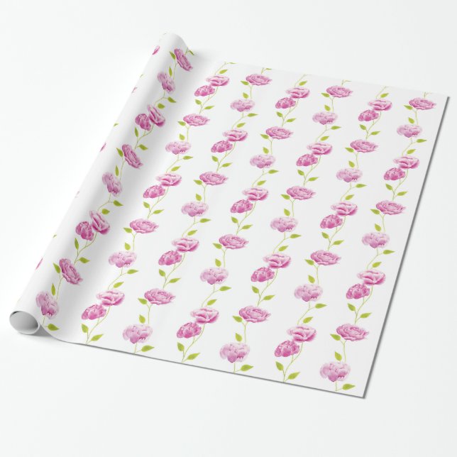 Papel De Regalo Peonies en la Orangery (Desenrollado)