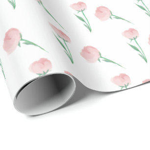 Papel De Regalo Peonies Por Favor Bonito Preppy Pink