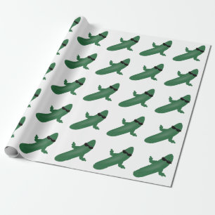 Papel De Regalo Pepino Fresco