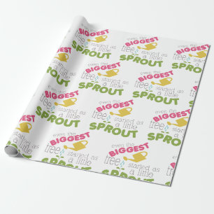Papel De Regalo Pequeño brote