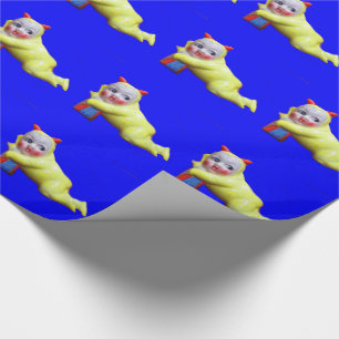 Papel De Regalo pequeño imp de tipo diabólico