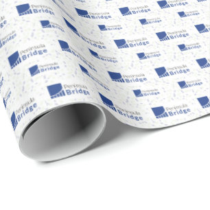 Papel De Regalo Pequeño logotipo del Puente de la Península