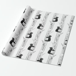 Papel De Regalo Pequeño oso valiente