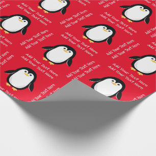Papel De Regalo Pequeño pingüino