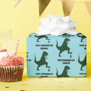 Papel De Regalo Pequeños humanos se vuelven graciosos Personalizad