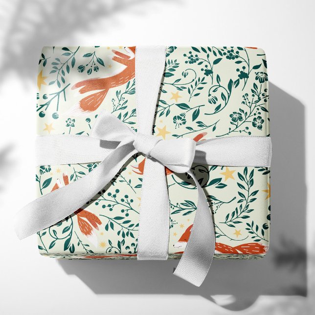 Papel De Regalo Pequeños zorros (Subido por el creador)