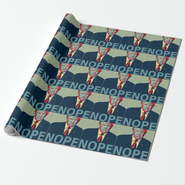 Papel De Regalo Perdedor electoral de Donald Trump (Desenrollado)