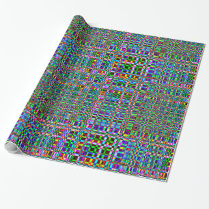 Papel De Regalo Perdida en Dazzle Tartán Plaid, Seamless, Pattern