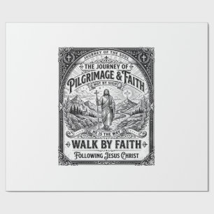 Papel De Regalo Peregrinación de Jesús Camino Santo Viaje