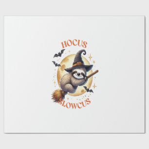 Papel De Regalo Perezoso Bruja Hocus Slowcus