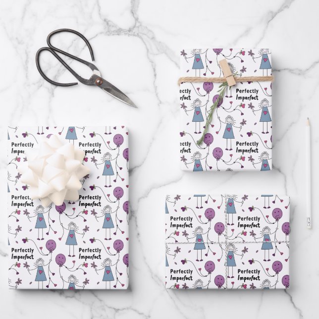 Papel de regalo Perfectamente Imperfecto 1A (Anverso)