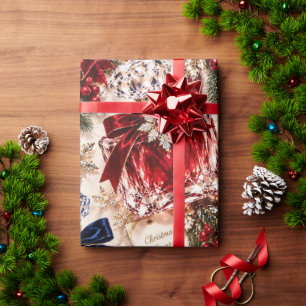 Papel De Regalo Perfume de Joyas de Lujo Navidad