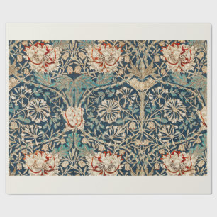 PAPEL DE REGALO PERIÓDICO DE RAPAS: WILLIAM MORRIS : MADRESELVA