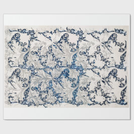 PAPEL DE REGALO PERIÓDICO DE RAPAS: WILLIAM MORRIS : WALLFLOWER