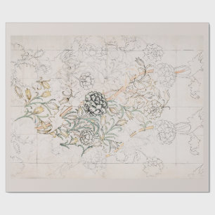 PAPEL DE REGALO PERIÓDICO DE RAPAS: WILLIAM MORRIS : WILD TULIP