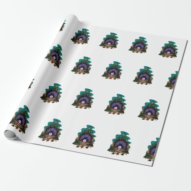 Papel De Regalo Perla Del Mar (Desenrollado)