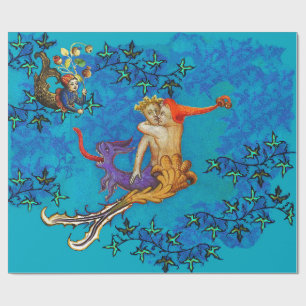 Papel De Regalo ¿PERO QUÉ ESTÁS MIRANDO? Sirena y Triton