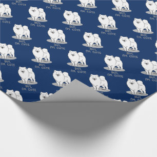 Papel De Regalo Pero soy un buen Samoyed Perro Funny Sammie