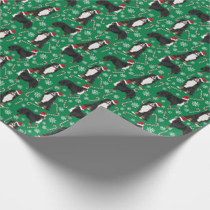 Papel De Regalo Perrito de los Navidades de Perro de Montaña de B