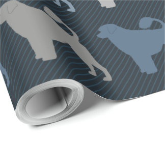 Papel De Regalo Perro acuático portugués