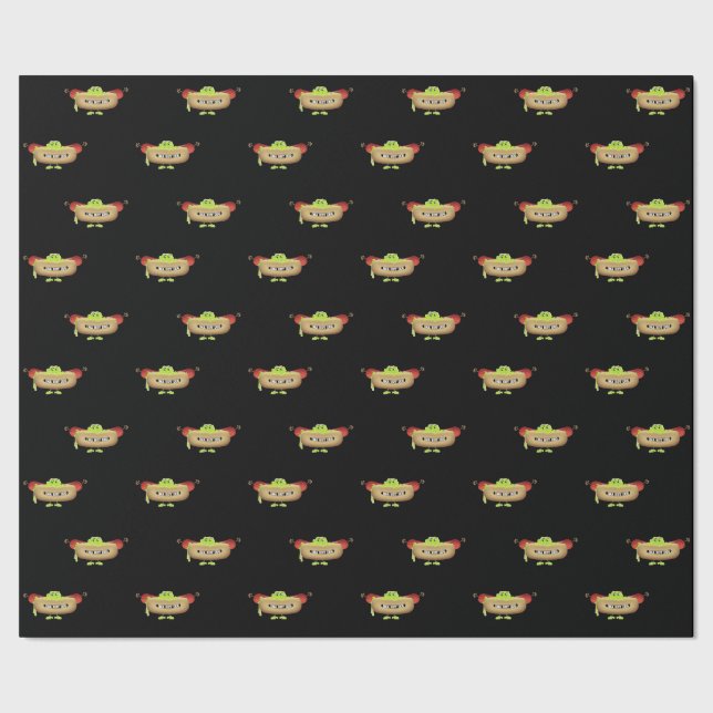 PAPEL DE REGALO PERRO CALIENTE (Costura)
