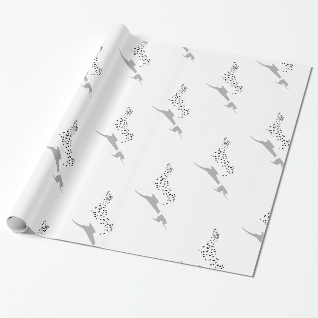 Papel De Regalo Perro dálmata (Desenrollado)