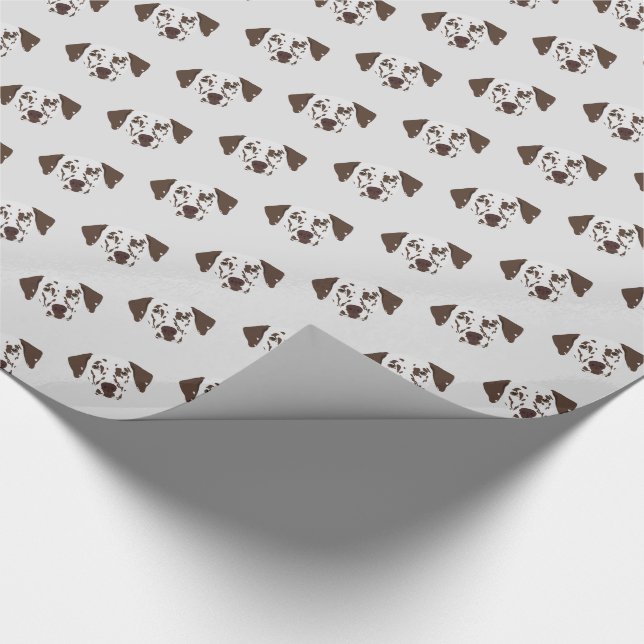 Papel De Regalo Perro dálmata con manchas pardas (Esquina)