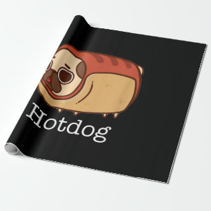 Papel De Regalo Perro de acceso directo   Encantador Perro Pug Lov