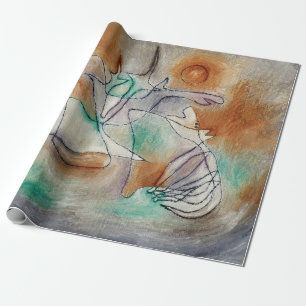 Papel De Regalo Perro de Howling por Paul Klee