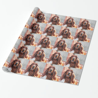 Papel De Regalo Perro de Irish Setter