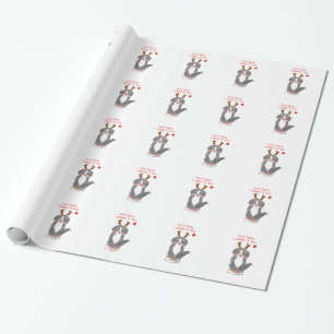 Papel De Regalo Perro de montaña de Bernese estimado Santa….