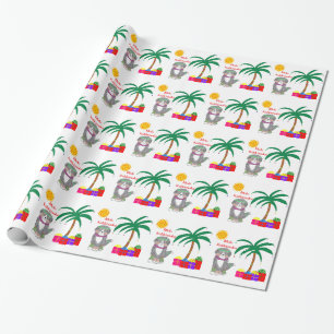 Papel De Regalo Perro de montaña de Mele Kalikimaka Bernese
