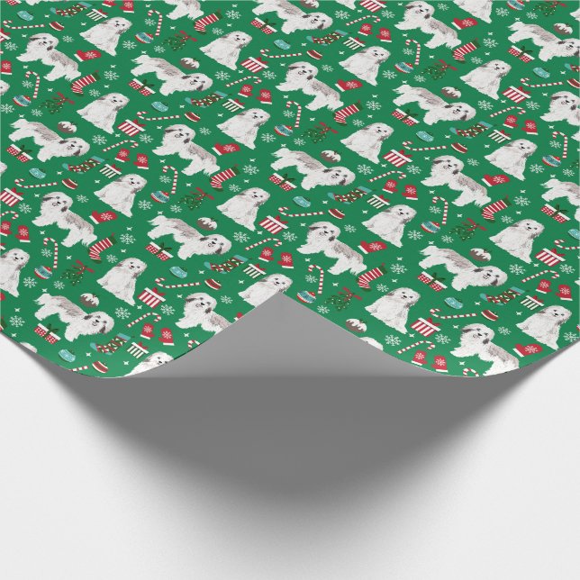 Papel De Regalo Perro de Navidades de La Habana (Esquina)