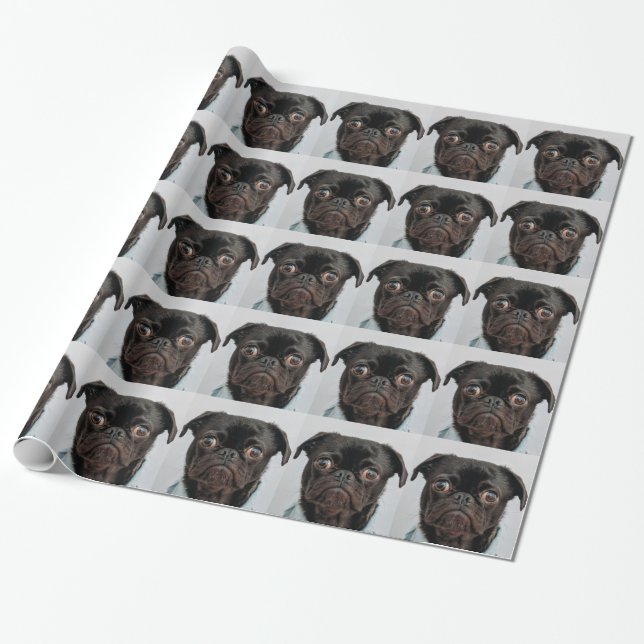 Papel De Regalo perro de negocios (Desenrollado)
