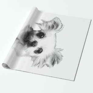 Papel De Regalo Perro de pelo largo de Chihuahua_Dog Lover
