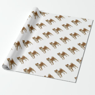 Papel De Regalo Perro de Shiba Inu