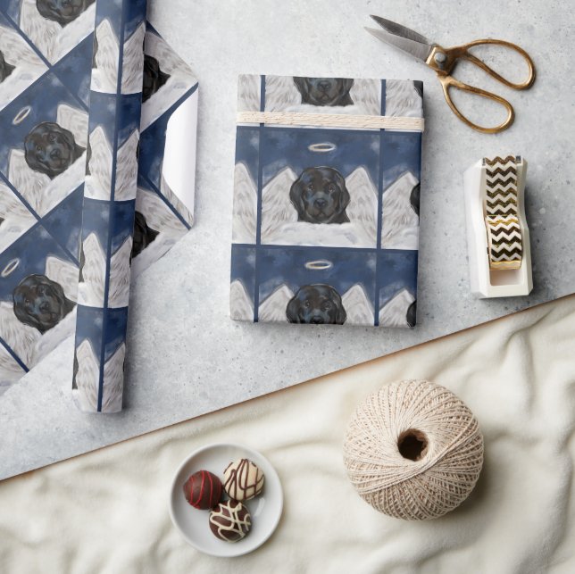 Papel De Regalo Perro de Terranova (Artesanía)