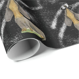 Papel De Regalo Perro doxie Mustache dachshund regalo negro envolt
