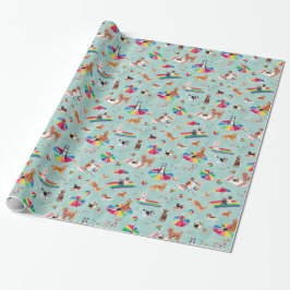 PAPEL DE REGALO PERRO ORGULLO ARCOÍRIS