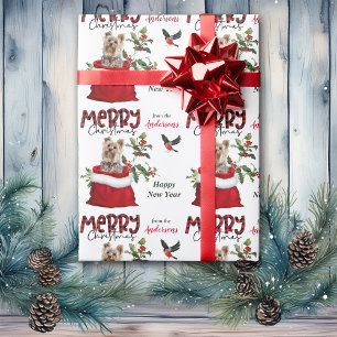 Papel De Regalo Perro Terrier de Yorkshire en bolsa de regalo para