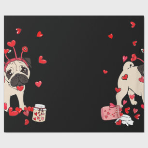 Papel De Regalo Perro Valentine Gift   El día de San Valentín Cute