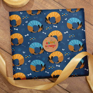 Papel De Regalo Perros de perros de salchicha de personalizado col