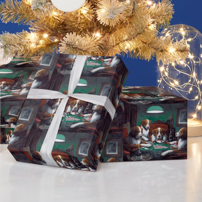 Papel De Regalo Perros Jugando Poker Cassius Marcellus Coolidge 18 (Vacaciones)