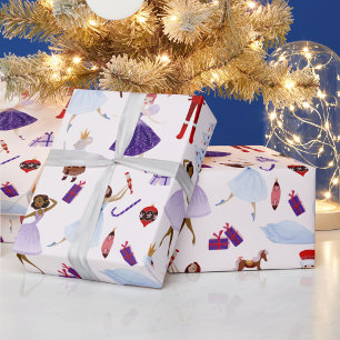 Papel De Regalo Personajes del Cascanueces Soldados Rey Ratón Jugu