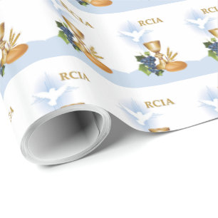 Papel De Regalo Personalice, RCIA felicita al Sacramento Católico